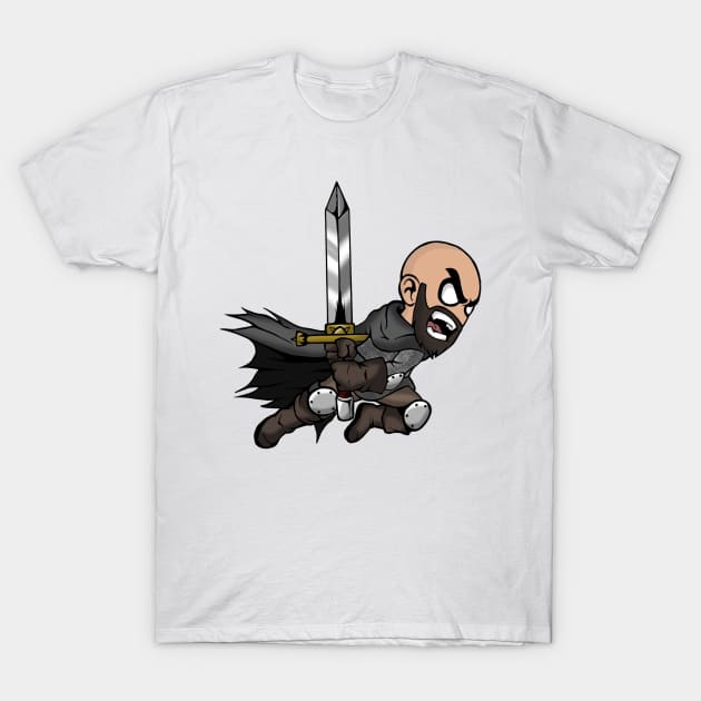 Knight Attack T-Shirt by TheD33J